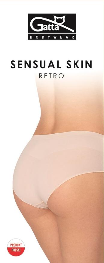 Gatta Sensual Skin wykonana w technologii bezszwowej ,bielizna niczym druga skóra idealnie dopasowuje się do ciała..Subtelnie delikatna tkanina na bazie mikrowłókien pobudza zmysły,niewidoczna pod garderobą oddycha z toba zapewniając niespotykany do tej pory komfort użytkowania. 