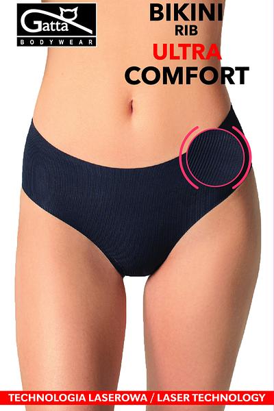 Majtki damskie bikini łaczone ultradżwiękami.