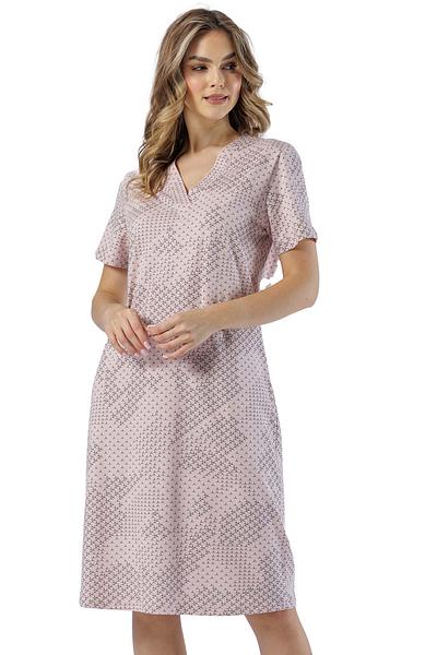 Koszula nocna damska LEVEZA Renia 1560 – elegancka i wygodna
100% bawełna – naturalny, oddychający materiał zapewniający komfort
Wzorzysty design – stylowy wygląd i lekkość materiału
Dekolt w serek – subtelny i kobiecy akcent
Krótki rękaw – zapewnia swobodę ruchów i wygodę noszenia
Długość za kolana – idealne dopasowanie i komfort snu
Lekka i przewiewna – doskonała na każdą porę roku
Idealna na prezent – praktyczny i elegancki wybór
 
 