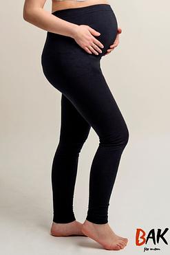Legginsy ciążowe bawełniane BAK z ciążowym panelem – komfort na każdy dzień