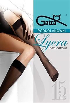 Podkolanówki damskie wykonane z przędzy typu Lycra, półmatowe z wzmocnionymi palcami. Opakowanie zawiera 2 pary.