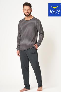 Key MNS 303 B24 – Męska piżama z bawełnianej dzianiny o wysokiej trwałości