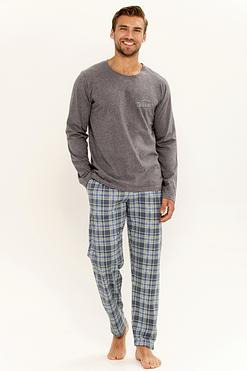 Taro Stuart 3296 Piżama Męska z Długim Rękawem